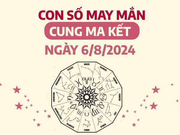 Con số may mắn của cung Ma Kết ngày 6/8/2024 dễ đón lộc