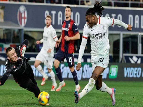 Tin CLB AC Milan: Rafael Leao ghi bàn mở tỉ số trận thua