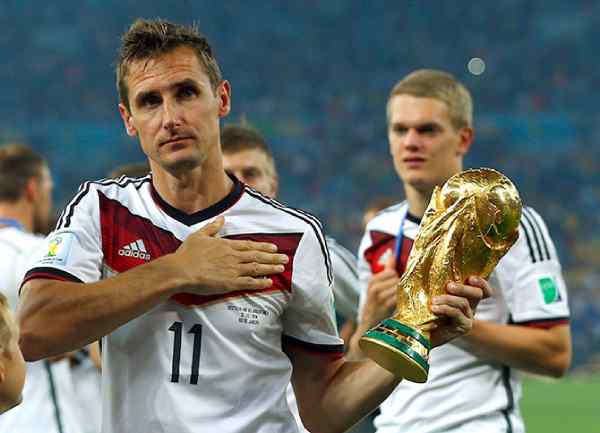 Bảng vàng cầu thủ ghi nhiều bàn thắng nhất World Cup