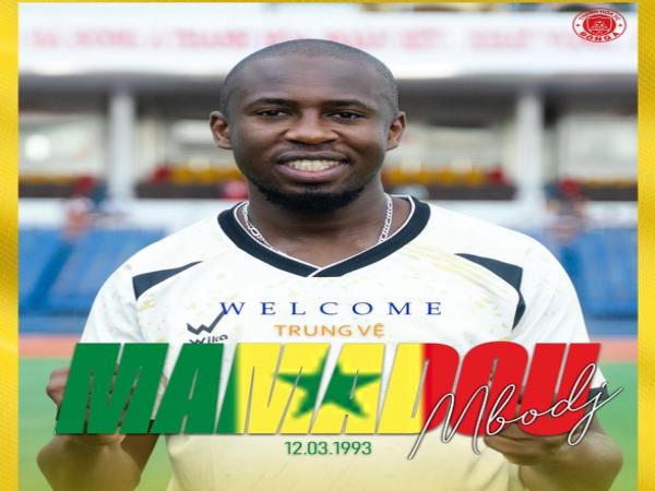 Tin bóng đá: Pape Mamadou Mbodj cập bến CLB Thanh Hoá