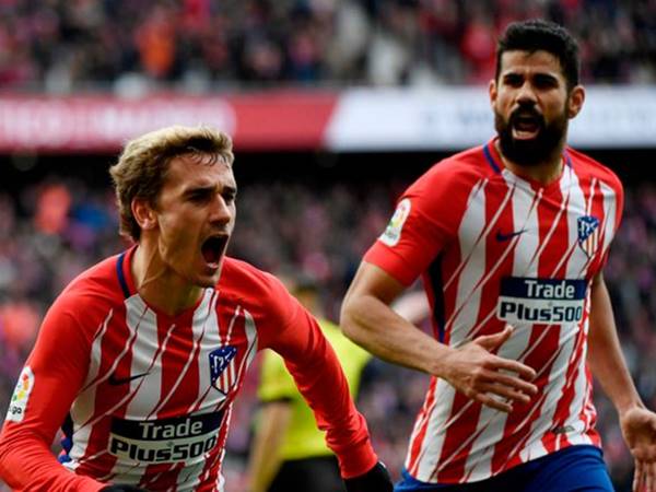 Hàng công đội hình Atletico Madrid