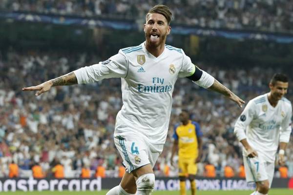 Số áo Ramos ở Real Madrid